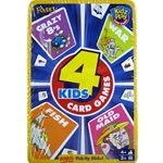 4 Card Games Kids Set