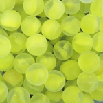 Frosted Yellow Cats Eye 7/8