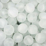 Frosted White Cats Eye 7/8