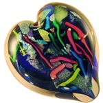 Clear Dicroic Paperweight