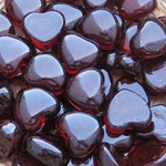 Puffy Glass Hearts