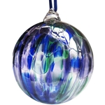 Purple Marbled Ornament