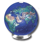 Large Earth Marble 1 3/8
