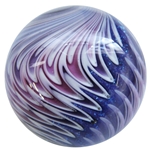 Pink Dichroic Swirl