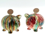 Multi-Colored Piggy Bank