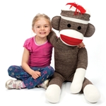 Giant Sock Monkey
