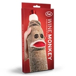 Sock Monkey Wine Topper