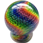 Rainbow Twistback with Matching Base