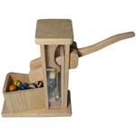 Wooden Pump Marble Machine