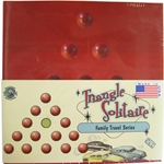 Wooden Triangle Solitaire