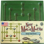 Wooden Nine Men's Morris