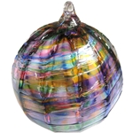 Blue Marbled Ornament
