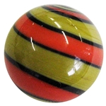 Yellow and Orange Twisted Marble