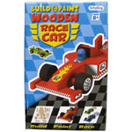 Build and Paint Wooden Race Car