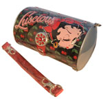 Betty Boop Cylinder Tin Tote