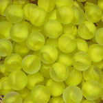 Frosty Yellow Cat's Eye Shooters