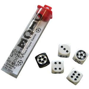 Soccer Dice Game