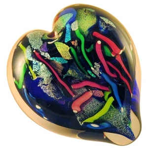 Clear Dicroic Paperweight