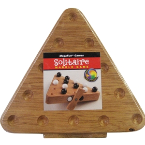 Triangular Solitaire Marble Game