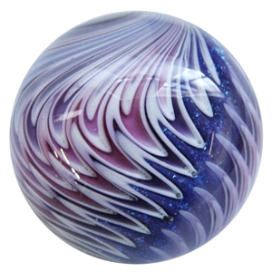 Pink Dichroic Swirl