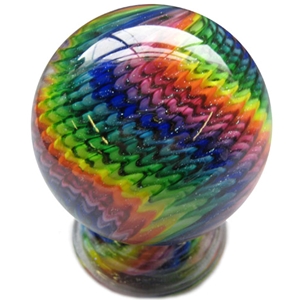 Feathered Swirl with Matching Base