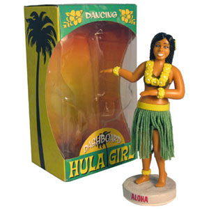 Dashboard Hula Girl