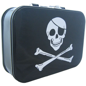 Pirate Tin Lunch Box