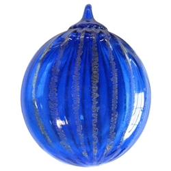 Blue Pancake Ornament
