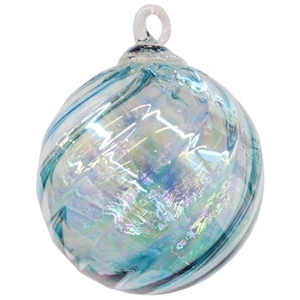 Aqua Wave Ornament