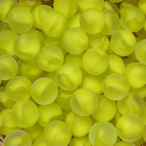 Frosty Yellow Cat's Eye Shooters