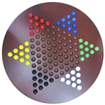 Chinese Checkers - Mahogany