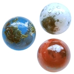 PeeWee Earth, Moon, and Mars set