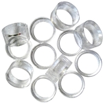 Plastic Marble Stands by the Dozen