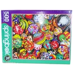 Marble Madness 500 Piece Jigsaw Puzzle