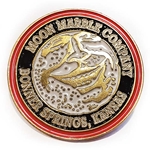 Moon Marble Co. Enamel Pin - 1.25" diameter