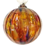 Amber Marbled Ornament