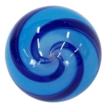 Hot House Glass - "Blue Swirl"