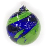 Sunday Blue Classic Ornament