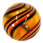 Hot House Glass - "Orange Swirl"