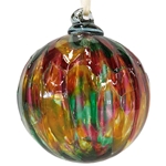 Amber Marbled Ornament