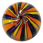 Fritz Lauenstein - "Purple, Orange, and Gold Cane Marble"