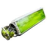 4" Equilateral Kaleidoscope for Boulder Marbles - Spring Green