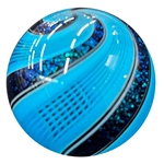 Hot House Glass - "Sky Blue Fine Liner Swirl"