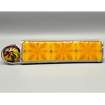 Allison Borgschulte Kaleidoscope & Hot House Marble  - "Quilt Block Series- Hawaiian"
