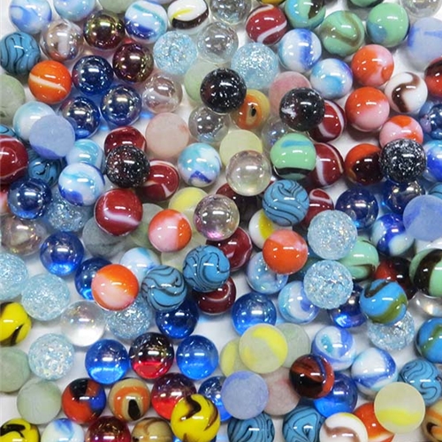 Marbles 1 pound of special collection 5/8" fancy mix marbles plus Free Shipping 