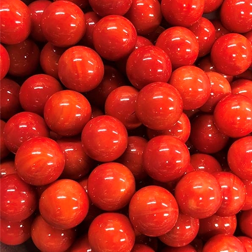 Mega Marbles 10 Pack Opaque Red 16mm or 5/8 Marbles 