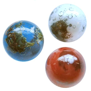 PeeWee Earth, Moon, and Mars set