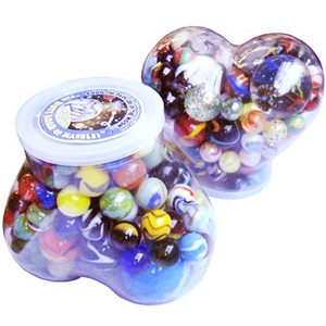 The "Butt Load" aka "Heart Full" of Marbles