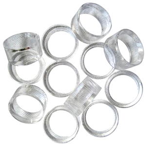 Plastic Marble Stands by the Dozen