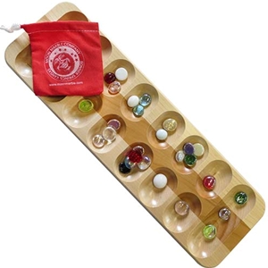 Hardwood Mancala Board
